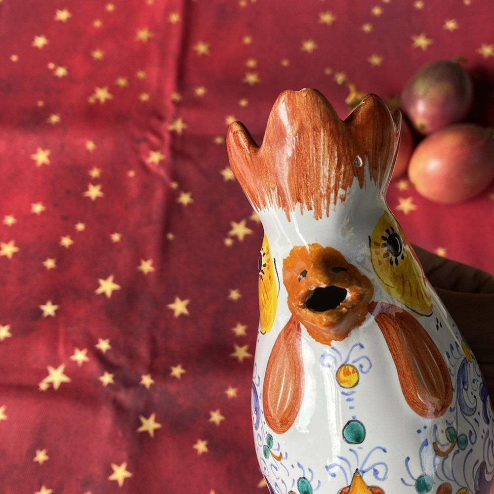 Cama Deruta Italy Vintage handmade tiny pitcher / vase - Picture 8 of 15